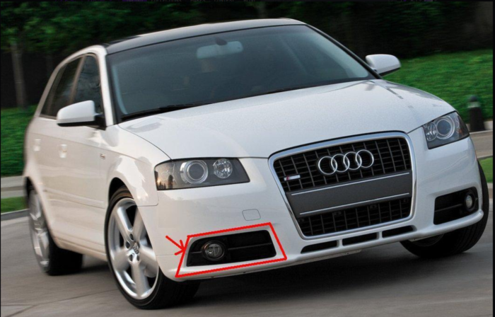 AUDI A3 8P S-line Rešetka maglenke - Image 3