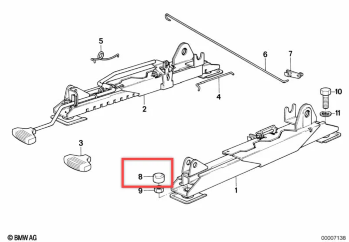BMW E30 Poklopac za sedišta - Image 4