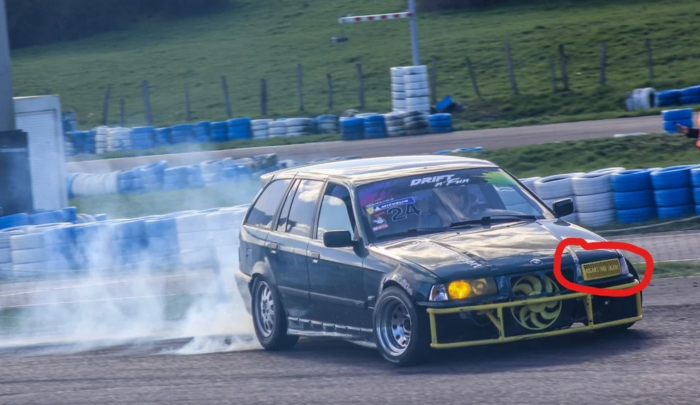 Trkački usis umesto fara – BMW E36 - Image 2
