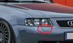 Audi A3 8L (1996 do 2003) Poklopac prskalice farova - Slika 4
