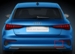 Audi A3 8Y (2020-2024) Poklopac Zadnjeg Branika Kuke - Slika 5