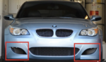 BMW E60 M5 – Usmerivac vazduha prednjeg branika - Slika 4