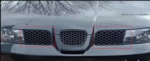 Seat Leon Cupra R/FR MK1 Centralne Resetke Gornje Set - Slika 3