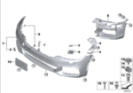BMW 5 G30 G31 M-Sport Poklopac Prskalice Fara - Slika 4